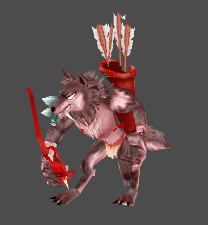 GW - Red Wolf Archer