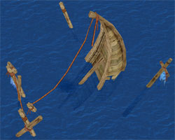 Sunken Merchant Ship