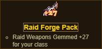 Raid Forged Pack