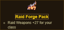 Raid Forged Pack