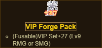 VIP Forged Pack